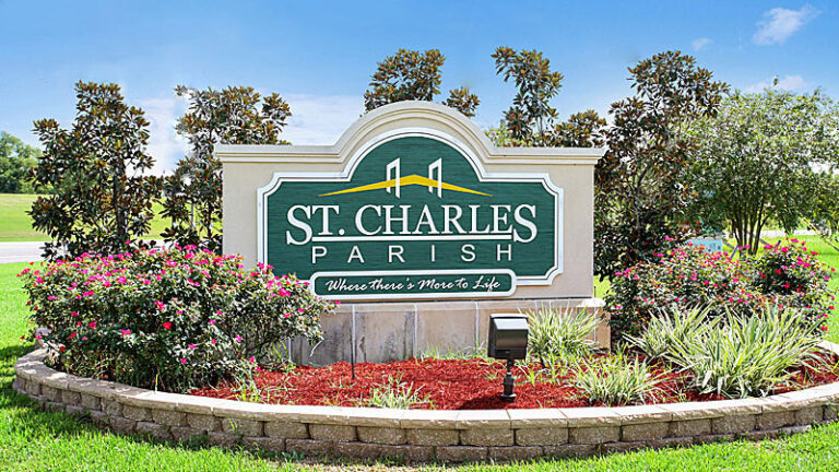 St. Charles Parish sign